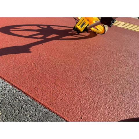 小区道路水性聚合物彩色防滑路面