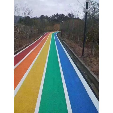 辅路盲道水性SP彩色防滑路面