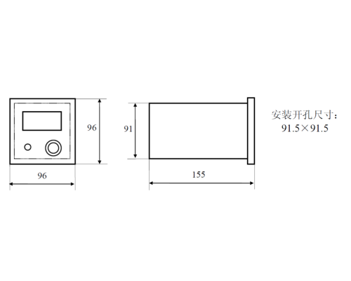 MT-1A / 1AM型流量显示仪