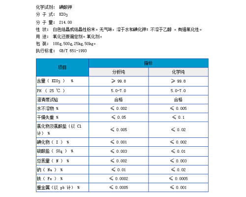 碘酸钾