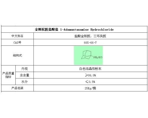 金刚烷胺盐酸盐