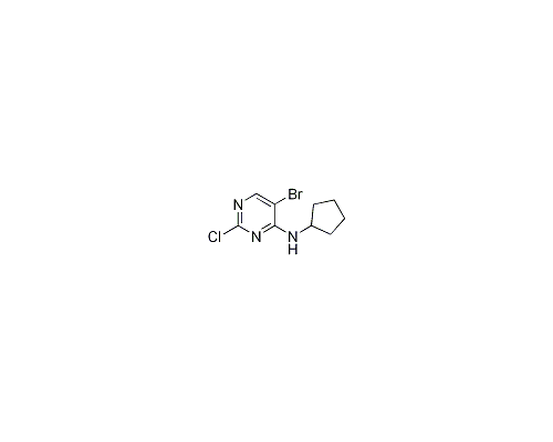 5-溴-2-氯-N-环戊胺嘧啶-4胺