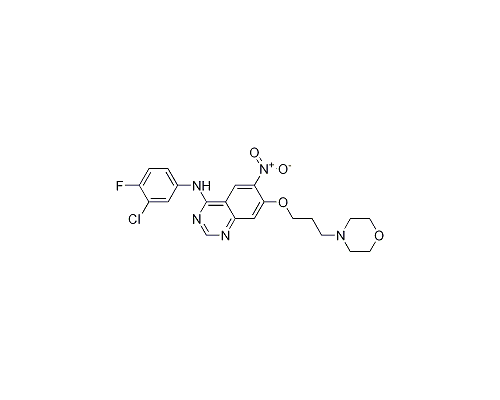 N-(3-氯-4-氟苯基)-7-(3-吗啉丙氧基)-6-硝基喹唑啉-4-胺