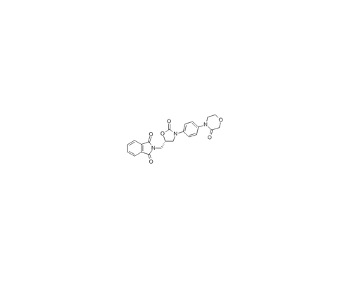 2-[[(5S)-2-氧代-3-[4-(3-氧代-4-吗啉基)苯基]-5-噁唑烷基]甲基]-1H-异吲哚-1,3(2H)-二酮