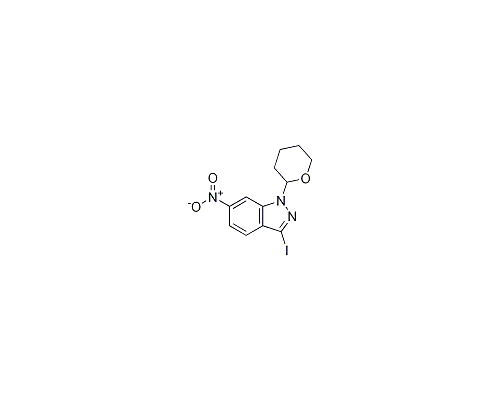 3-碘-6-硝基-1-(四氢-2H-吡喃-2-基)-1H-吲唑