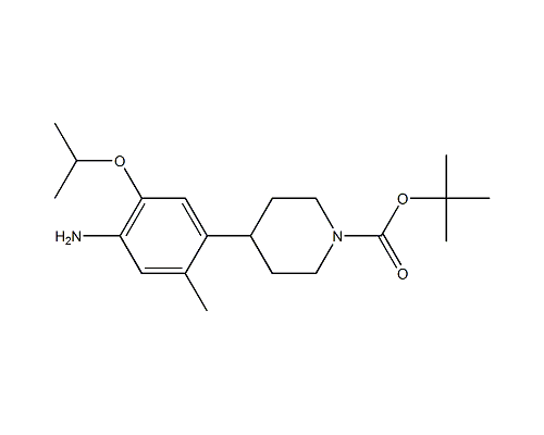 N-BOC-4-(4-氨基-5-异丙氧基-2-甲基苯基)哌啶