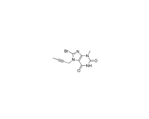 8-溴-7-(2-丁炔)-3-甲基黄嘌呤