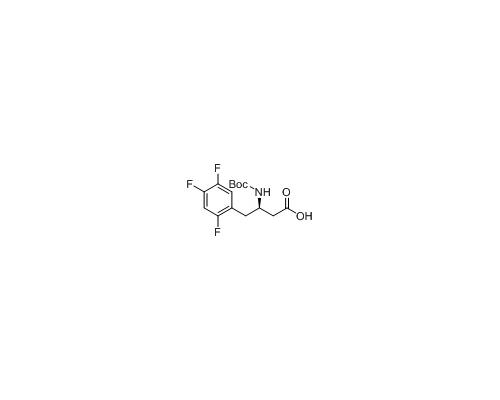 (3R)-N-叔丁氧羰基-3-氨基-4-(2,4,5-三氟苯基)丁酸