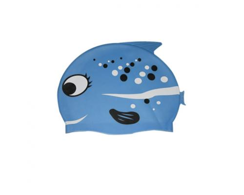 成人儿童潜水无缝挂耳式硅胶泳帽