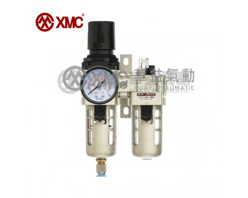 XMC 气源处理二联件，型号HAC3010油雾器，气液油水分离器