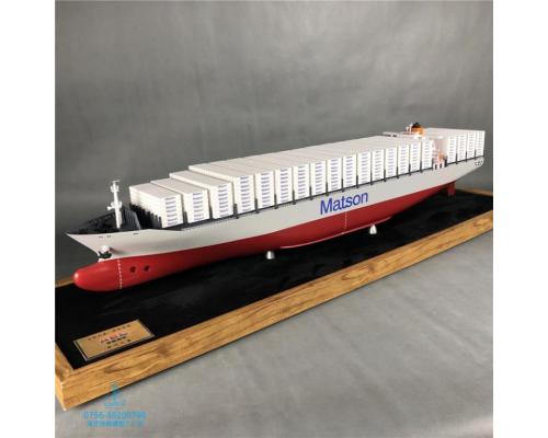 制作集装箱船模型的常见材料：ABS材料