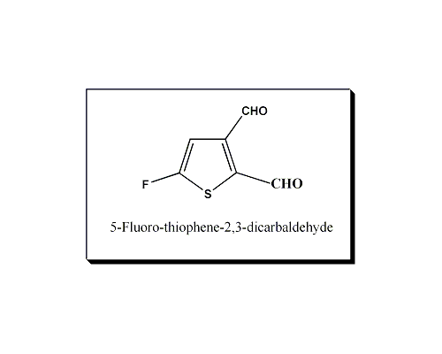 5-氟噻吩-2,3-二甲醛