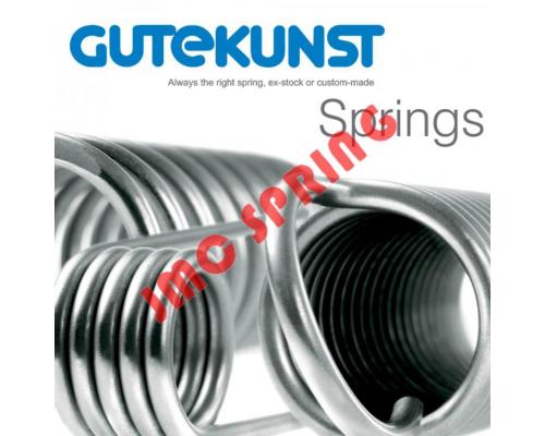 德国GUTEKUNST弹簧DIN2095标准/琴钢线/圆线压缩弹簧