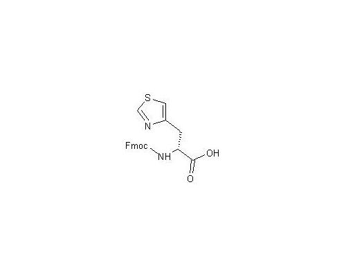 Fmoc-D-3-(4-噻唑基)-丙氨酸