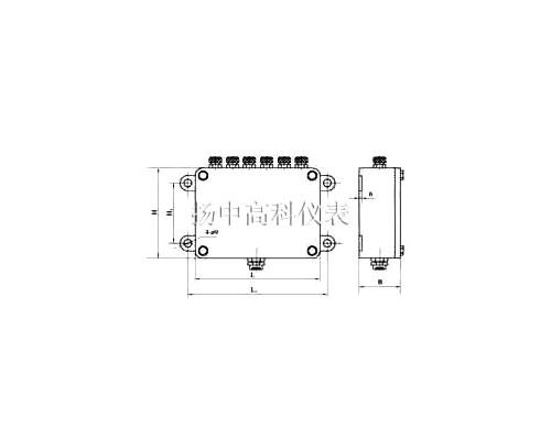 JGX□-□S型接管箱