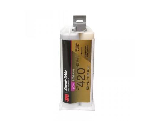 3m DP420NS黑色耐高温环氧树脂ab胶 钢铁铝碳纤维材料粘接 结构胶