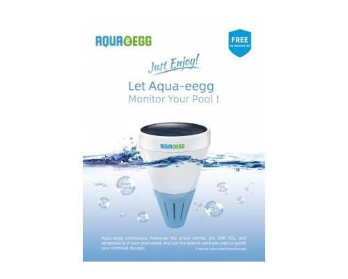 可充电式无线悬浮水质检测球Aqua-eegg