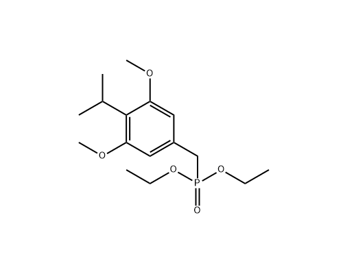 Phosphonic acid, p-[[3,5-dimethoxy-4-(1-methylethyl)phenyl]methyl]-, diethyl ester