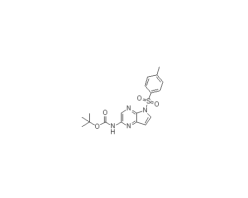 2-(Boc-amino)-5-tosyl-5H-pyrrolo[2,3-b]pyrazine