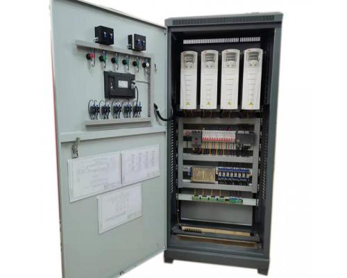 多变频恒压供水柜四变频配电箱PLC柜风机水泵控制柜