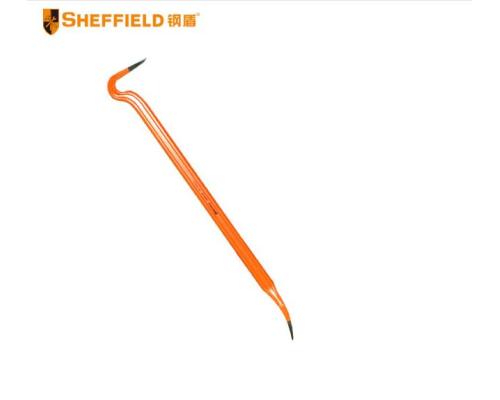 钢盾 SHEFFIELD S081114 起钉器 90°角14英寸 多功能撬棍起钉器拆木箱钢钎工具撬杠叉车撬棍