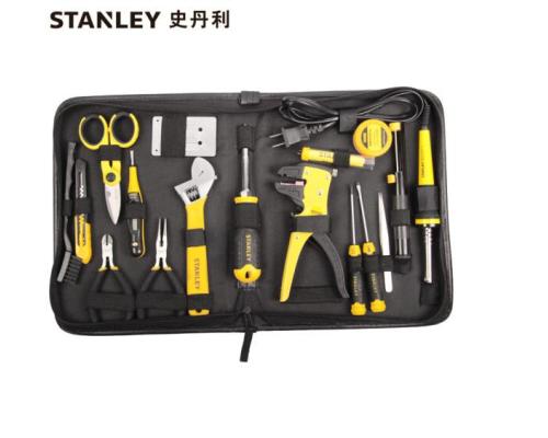 史丹利STANLEY 20件电子维修工具包 电工维修工具家用五金工具电讯 37-020-23C 可定制