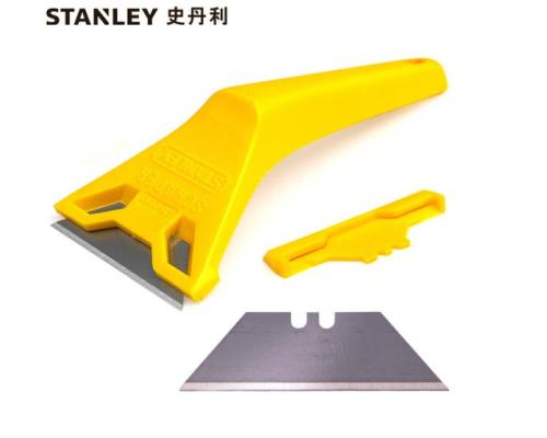 史丹利STANLEY 平面刮刀7英寸 玻璃瓷砖保洁工具清洁铲刀小号除胶铲子刮 28-593-81C 可定制