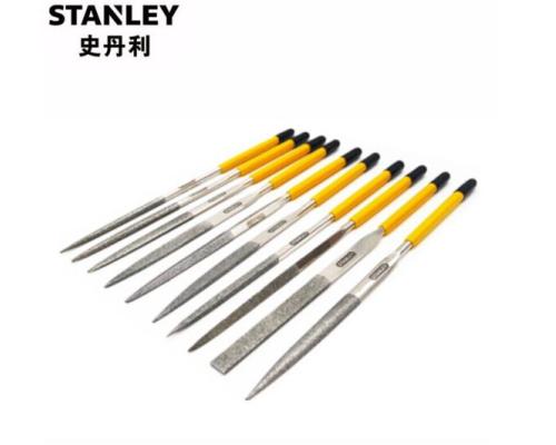 史丹利(Stanley)订制10件套什锦钢锉3x140mm（2套装） 22-521-23