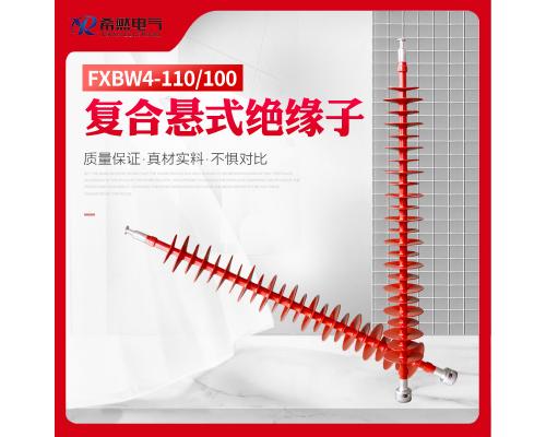 复合悬式绝缘子FXBW4-110-100