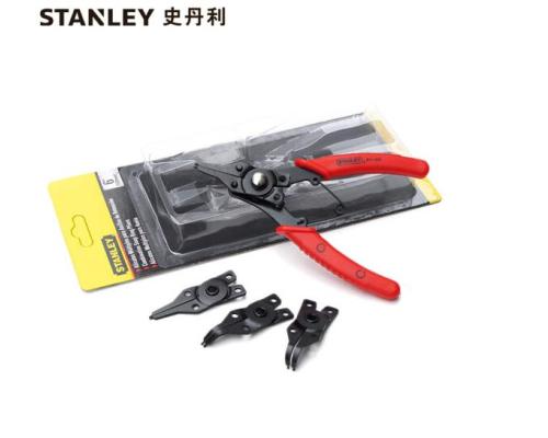 史丹利STANLEY 换头挡圈钳6英寸 多功能卡环钳卡簧钳子 84-168-22 可定制