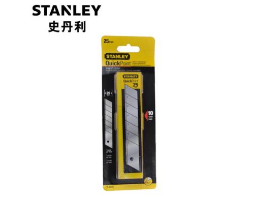 史丹利(Stanley)QuickPoint美工刀片25mm(x10) 11-325T-11C