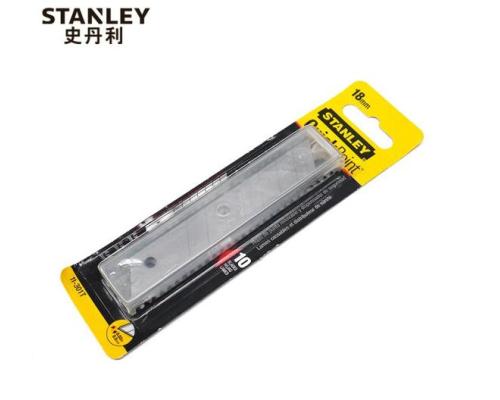 史丹利STANLEY 美工刀替换刀片18mm(10片) 11-301T-22企业定制