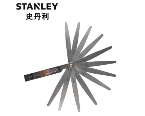 史丹利（Stanley）订制公制塞尺13件装公制塞尺0.05-1mm36-161-1-23（下单后5-10天发货）