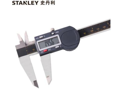 史丹利STANLEY 电子数显游标卡尺0-150mm 不锈钢工业级油代表游标卡尺 37-150-23C 可定制