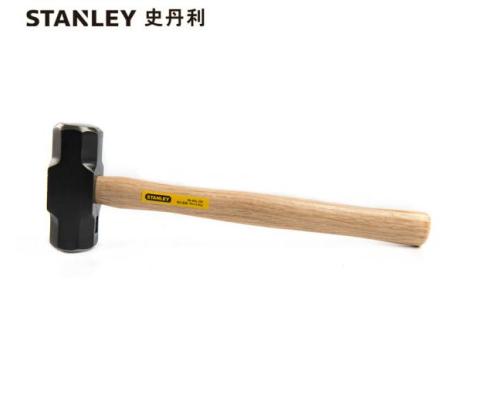 史丹利STANLEY 木柄八角石工锤6lbs 方头重型砸墙拆墙建筑铁锤榔头石工锤子 56-606-23C 可定制