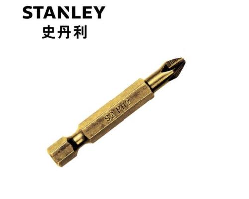 史丹利(Stanley)订制6.3MM系列镀钛十字旋具头PH2x50mm (x50)63-198T-23