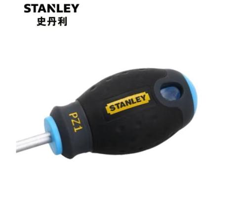 史丹利（Stanley）订制三色柄米字螺丝批PZ1x30mm65-408-14