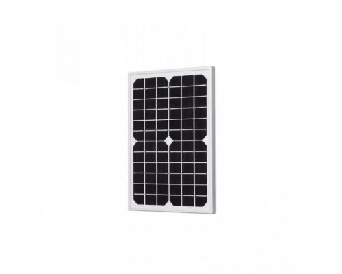 10W单晶硅玻璃太阳能电池板
