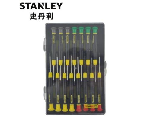 史丹利(Stanley)15件套微型螺丝批组套A 66-381-23