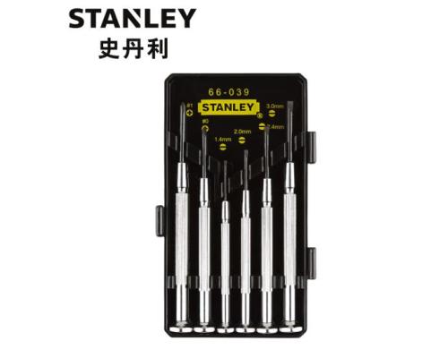 史丹利（Stanley）订制6件套金属精密螺丝批 66-039-23