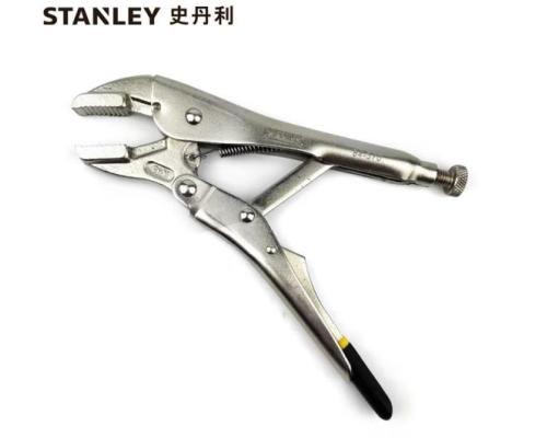 史丹利STANLEY 直齿大力钳7英寸 工业级固定夹持钳工具大力钳子 84-370-23 企业定制