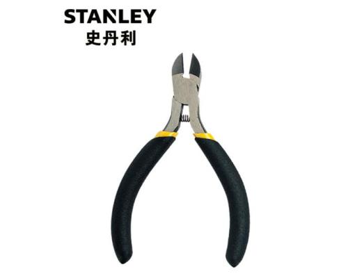 史丹利(Stanley)黑柄迷你斜嘴钳4英寸 84-124-23