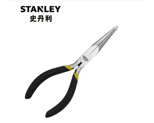 史丹利(Stanley)订制黑柄迷你针嘴钳5英寸 84-096-23