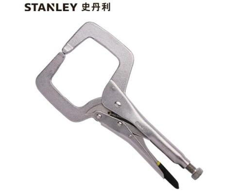 史丹利STANLEY C型大力钳11英寸 工业级固定夹持钳工具大力钳子 84-399-23 可定制