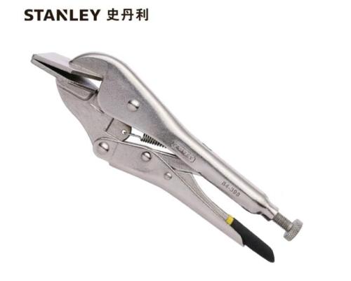 史丹利STANLEY 铁皮大力钳8英寸 工业级固定夹持钳工具大力钳子 84-398-23 可定制