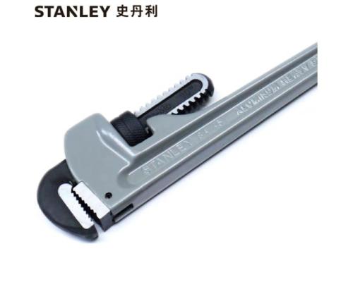 史丹利STANLEY 铝合金管子钳10英寸 圆管钳水管钳管子扳手管道工具 84-451-23企业专享