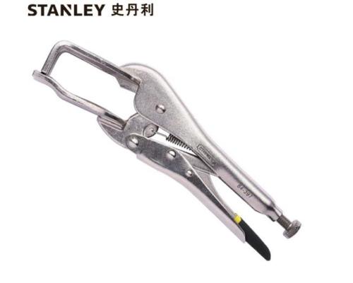 史丹利STANLEY 焊接用大力钳9英寸 工业级固定夹持钳工具大力钳子 84-397-23 可定制