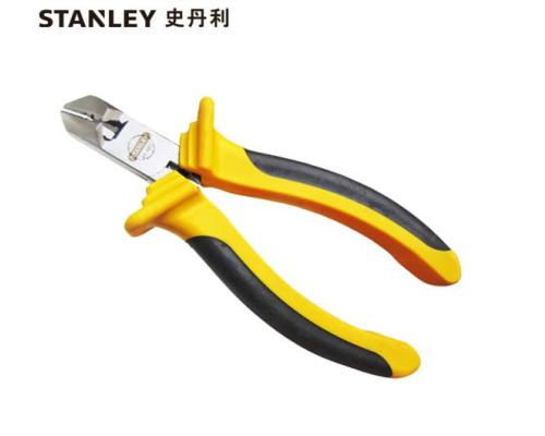 史丹利STANLEY 重型两用斜嘴钳6英寸 斜口钳钢丝钳剪钳偏嘴钳子剪线钳 84-481-1-22 可定制