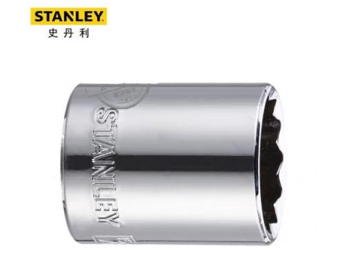 史丹利(Stanley)订制12.5MM系列公制12角标准套筒34(3支盒) 86-192-1-22（下单后5-10天发货）