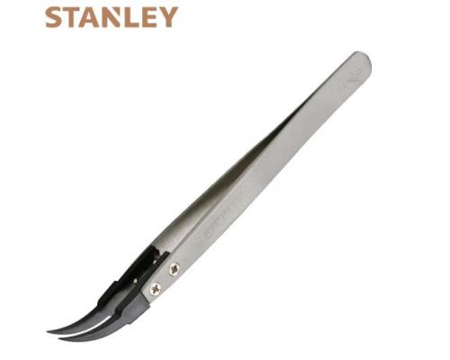史丹利（Stanley）订制多功能专业镊子弯头防静电镊子130mm94-523-23
